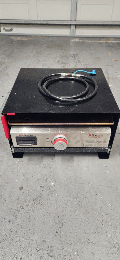 Suburban 18" Elite Series Griddle with quick disconnect propane connection 