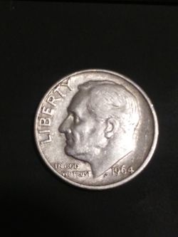 1964 NMM Roosevelt Silver Dime
