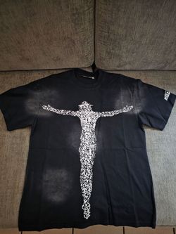 Hellstar Jesus QR-code T-Shirt Size Small Men's