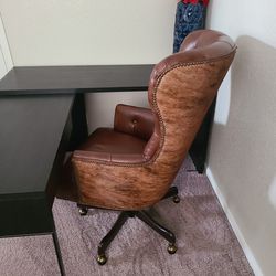 Leather Cow Skin- Chair 