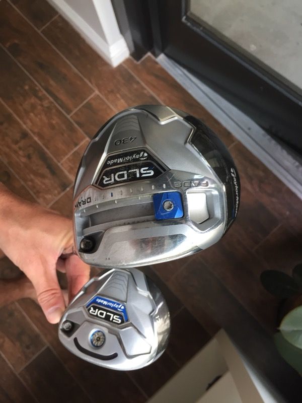 TaylorMade SLDR Driver & Fairway 3 Wood