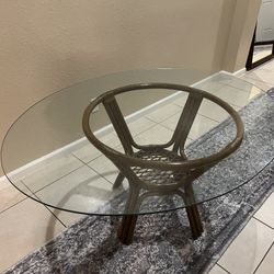 Glass Table w/ No Chairs