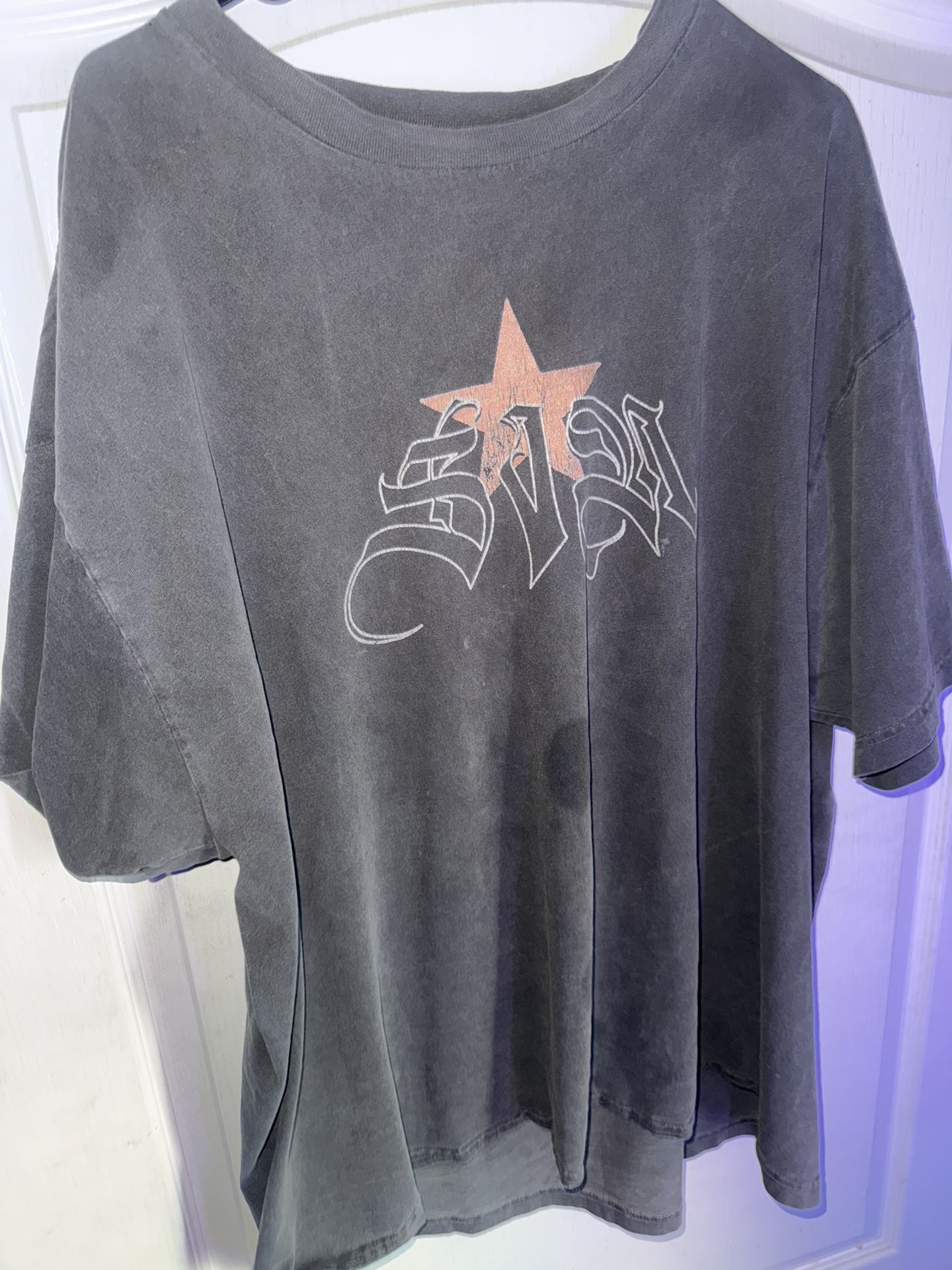 Graphic print front and back shirt