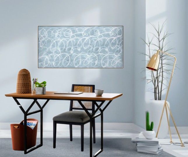 Brand New South Coast 56" Large Writing Desk Or Console Table - Threshold Designed Studio MC Gee