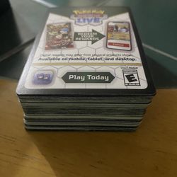 Random Pokémon Code Cards