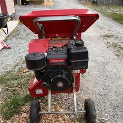 8 Hp Troy Built Super Tomahawk Chipper Shredder