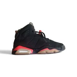 Air Jordan Retro 6 -Black Infrared Size-4Y