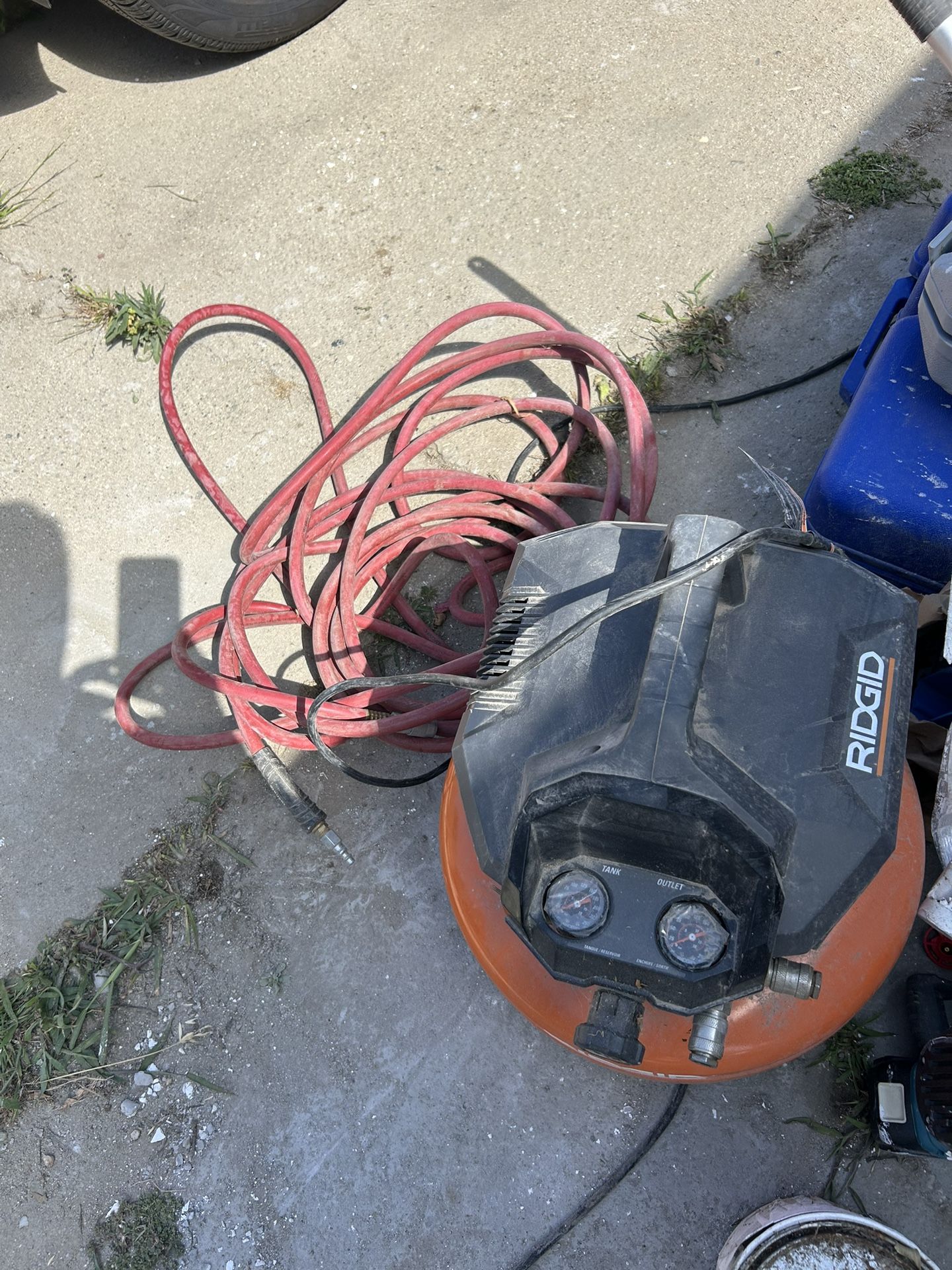 Rigid Compressor With 2 Extra Cord