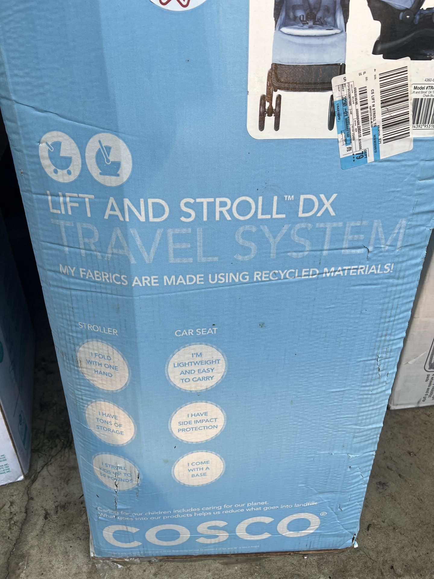 Cosco Car seat And Stroller Set