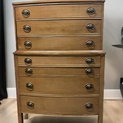 Tall Bureau Solid Wood