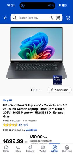 Omnibook laptop for sell