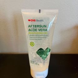 Brand New!  CVS Health Aftersun Aloe Vera Moisturizing Gel, 6 OZ