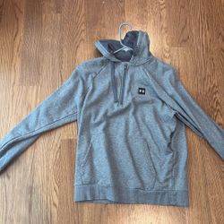 Adidas Grey Zip Up Hoddie 