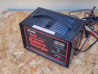 Vintage sears battery charger