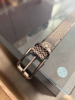 Vinci Leather Belt & Shoes Set