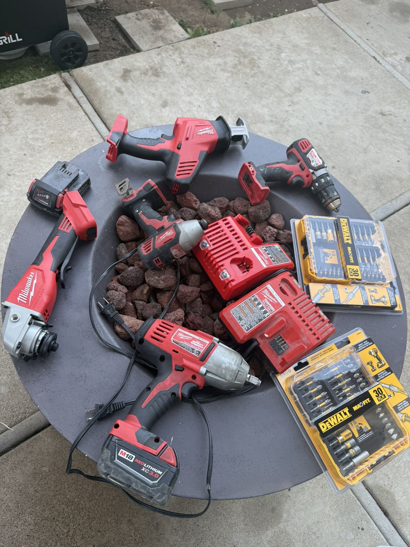 Milwaukee Tools Set