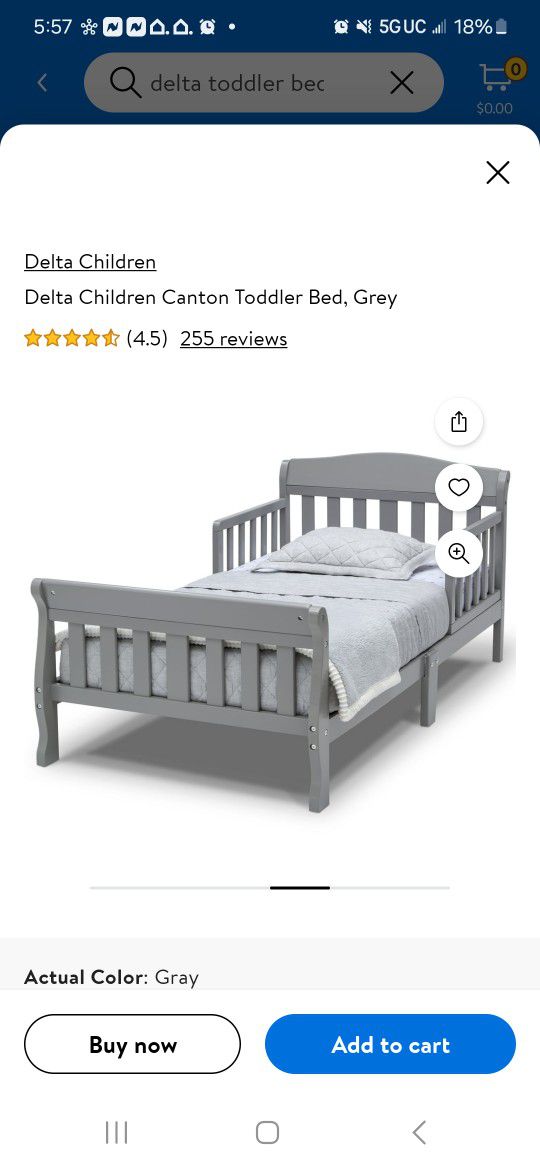 Toddler Bed Frame New $50