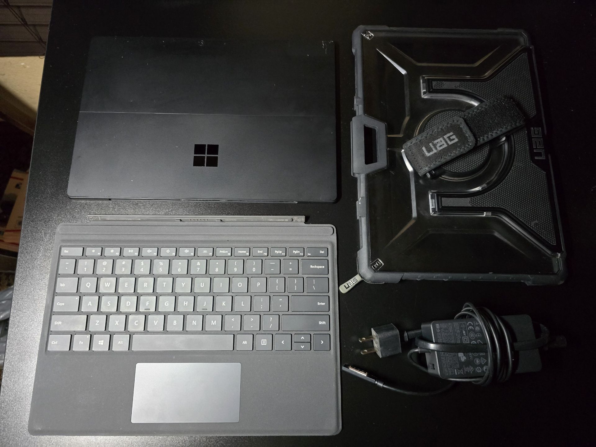 Microsoft Surface Pro 7 With Keyboard, Case And Charger Included
