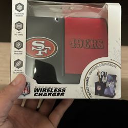 SF 49ers Wireless Charger. 
