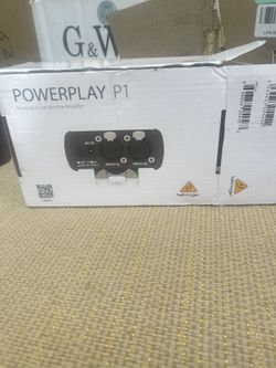Power play P1 Personal In-Ear Monitor Amplifier