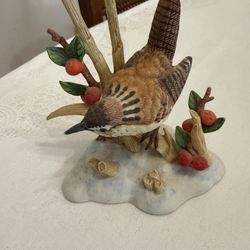 Lenox Marsh Wren Fine Porcelain 1990