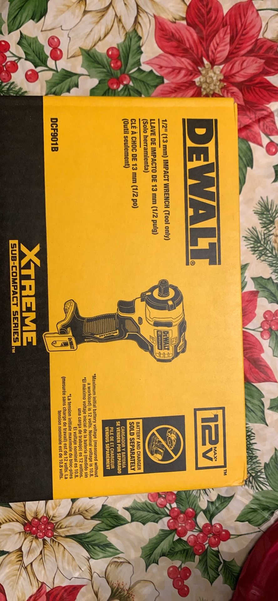 Dewalt 1/2” Impact 12 Volt