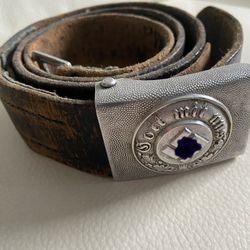 WW2 GERMAN POLICE BELT ORIGINAL OLD IN GREAT SHAPE 