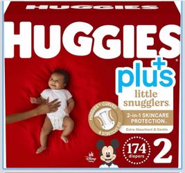 Size 2 Huggies little snugglers