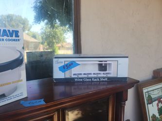 Wine Glass Rack Shelf 