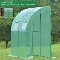 Green House/walk In Lean To Wall Greenhouse