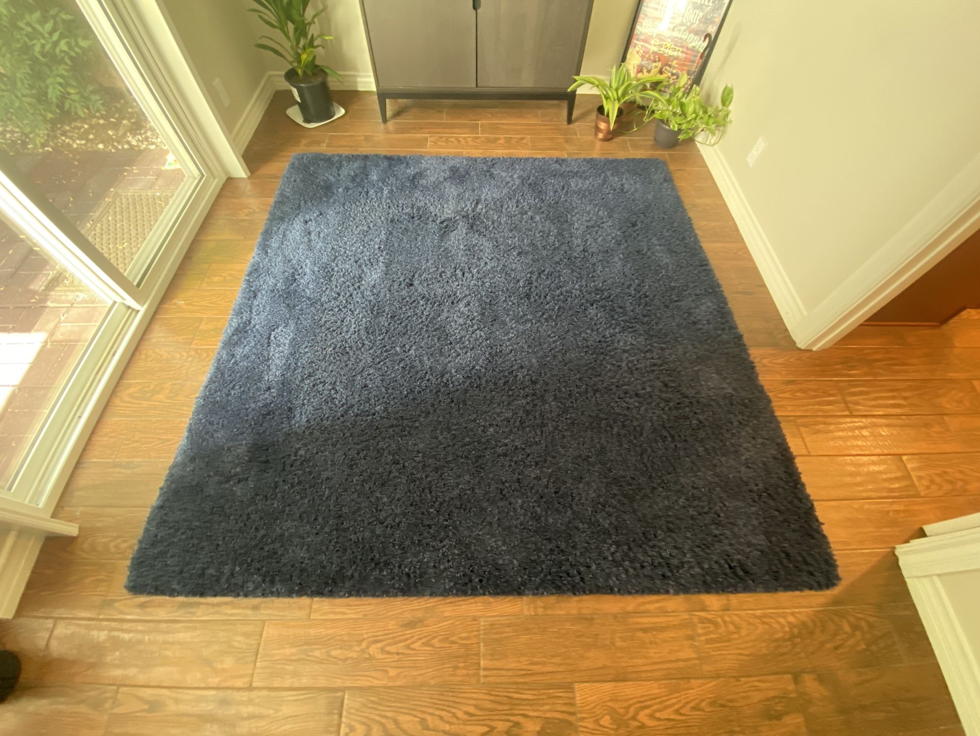 Navy Shag Area Rug 7’ X 7’ for Sale in Irvine, CA OfferUp