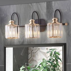 E160 $65 3-Light Bathroom Light Fixtures