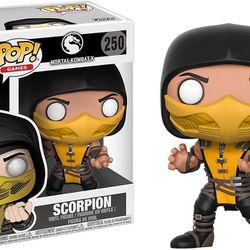 NEW Funko POP! Scorpion 250 Mortal Kombat X