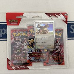 Pokemon Destined Rivals 3pk blister (kanga)