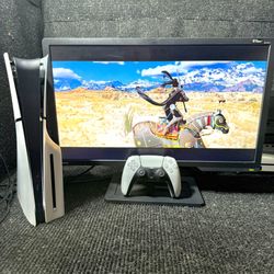 Ps5 Slim Disc 1TB with Box