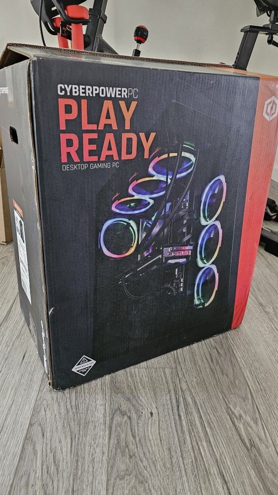 New (Open Box) CyberPower Gaming Desktop - RTX 4060 Ti 8 gb