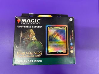 MTG The Lord of the Rings: Tales of Middle-earth Commander Deck - Riders of Rohan