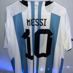 Messi Home Argentina Jersey