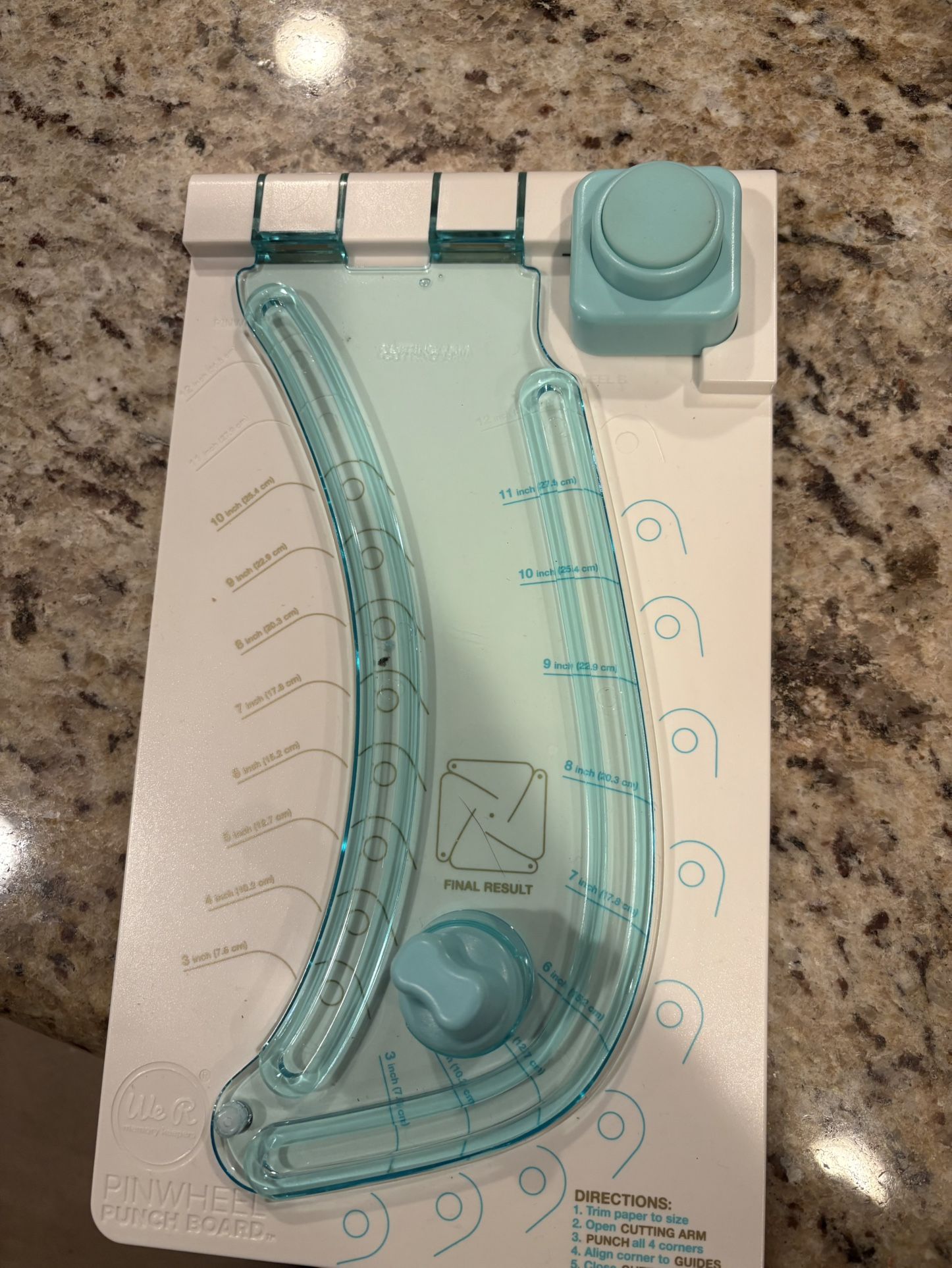 Memory Keepers Bag Box And Pinwheel Punch Boards 
