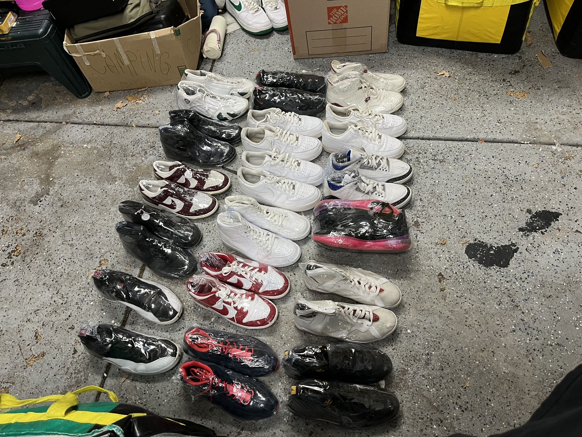 Jordan&Nike Size 12&12.5 Bundle Package 