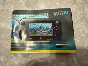 Nintendo Wii U Deluxe Set Black Console Introduction Manual