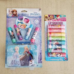 Frozen And Disney Princess Lip Balm Sets