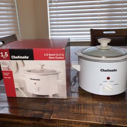 Chefmate 1.5 Qt Slow Cooker