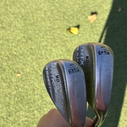 Cleveland 54 & 58 RTX Zipcore Raw Wedges