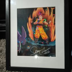 Dragon Ball Z  Super Sayian (Autographed)