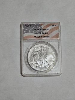 2010 Silver Eagle MS70