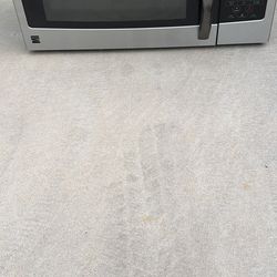 Above the range microwave