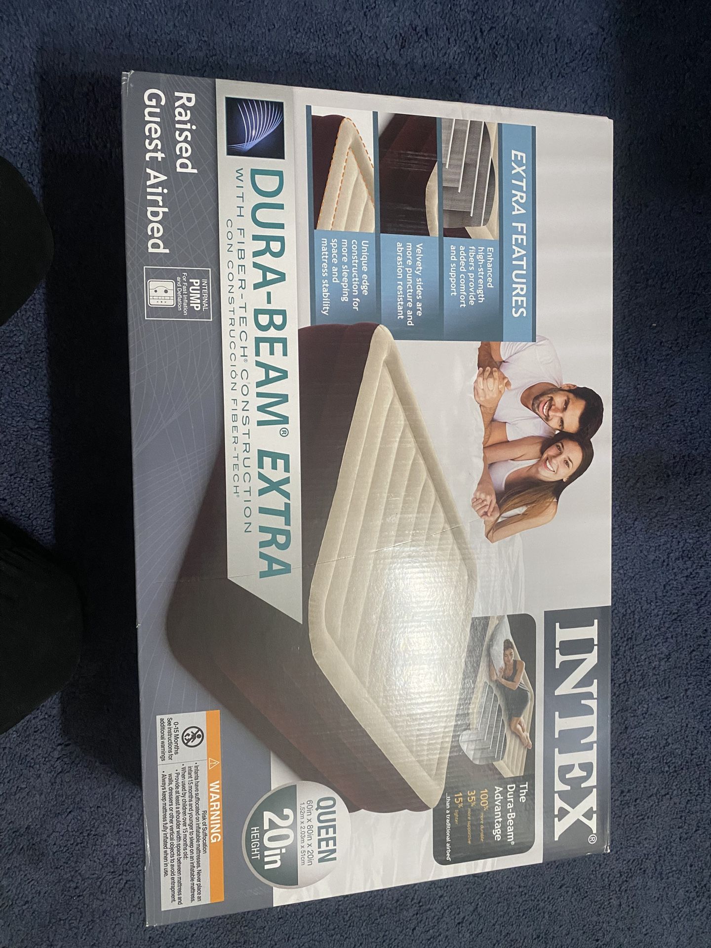 Intex Dura-Beam Extra Air Mattress ( SEND OFFER)