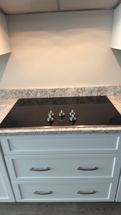 Whirlpool Black Glass Electric Cooktop 36”