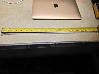 GLD 20" cuban moissanite chain